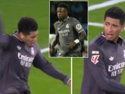 Bóng đá - Real Madrid suýt "loạn", Bellingham cáu vì Vinicius không chuyền