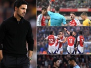 Bóng đá - Arsenal sụp đổ vì thẻ đỏ: "Nghệ thuật hắc ám" phản tác dụng