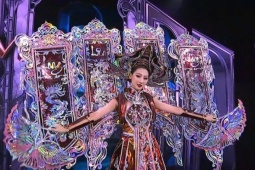 Thời trang - Quế Anh xoay quạt, nhiều hoa hậu 'biến hình, lột đồ' ở Miss Grand International