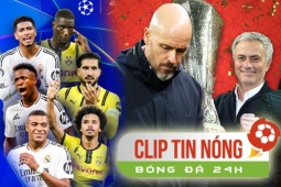 Bóng đá - Ten Hag háo hức đấu Mourinho, Dortmund lo Real cử gián điệp ở cúp C1 (Clip tin nóng)