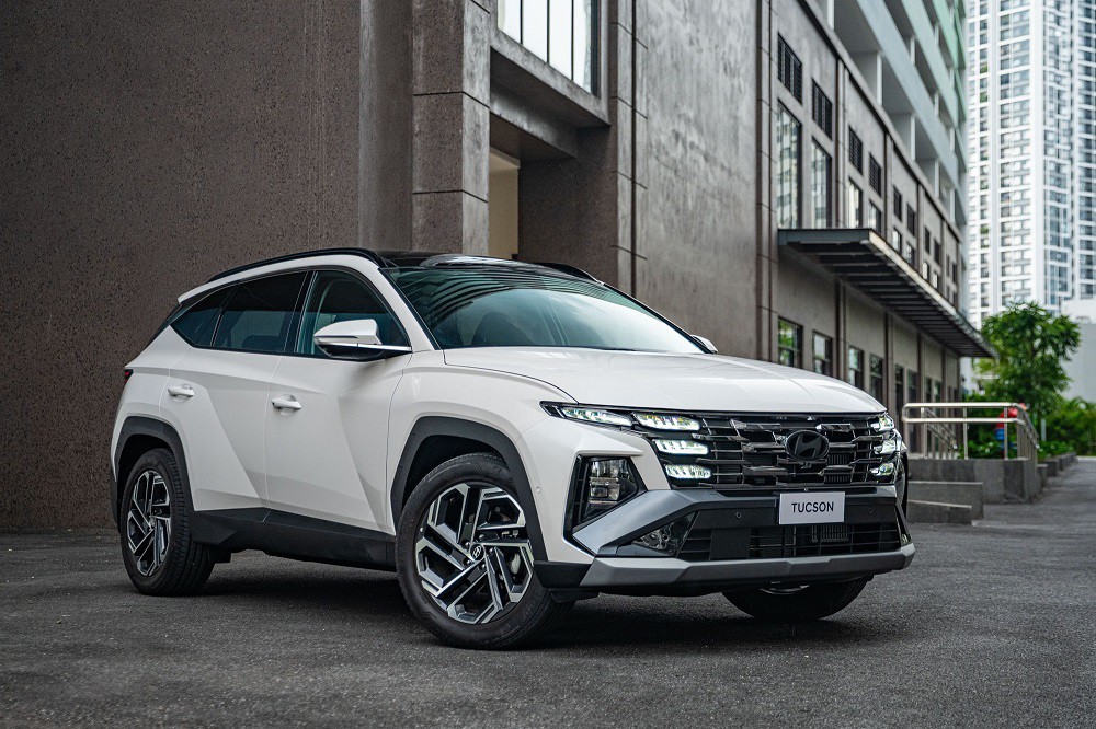 Hyundai Tucson có phong cách thiết kế Parametric Dynamics độc đáo.