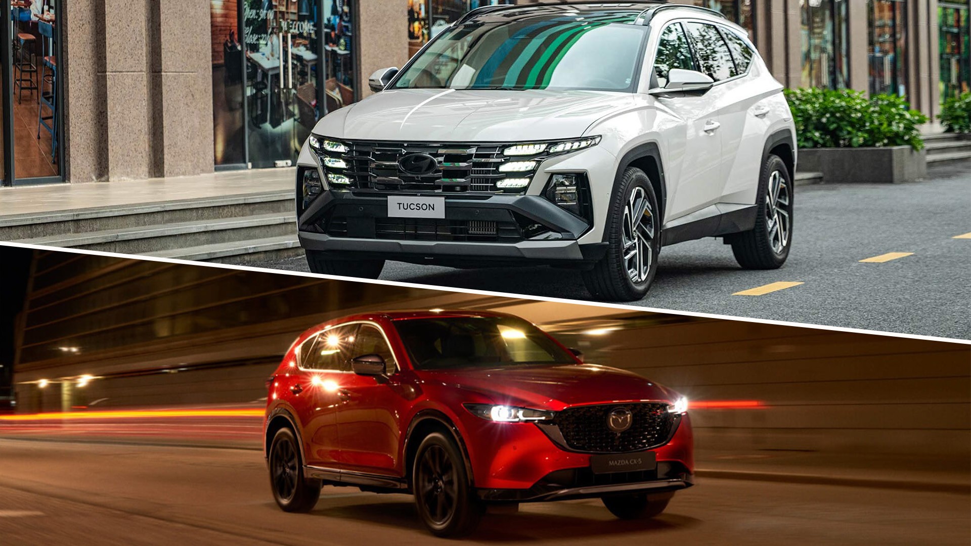 Chọn Mazda CX-5 hay Hyundai Tucson ?