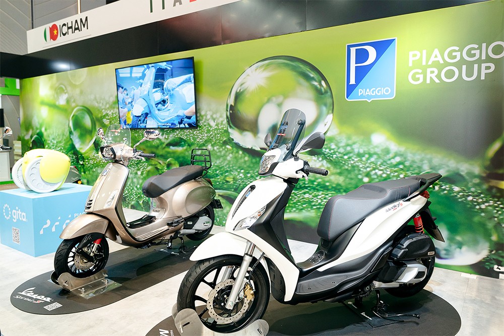 Piaggio Việt Nam tham gia triển lãm & Diễn đàn Kinh tế Xanh 2024, chung tay thúc đầy tầm nhìn kinh tế bền vững tại Việt Nam - 3