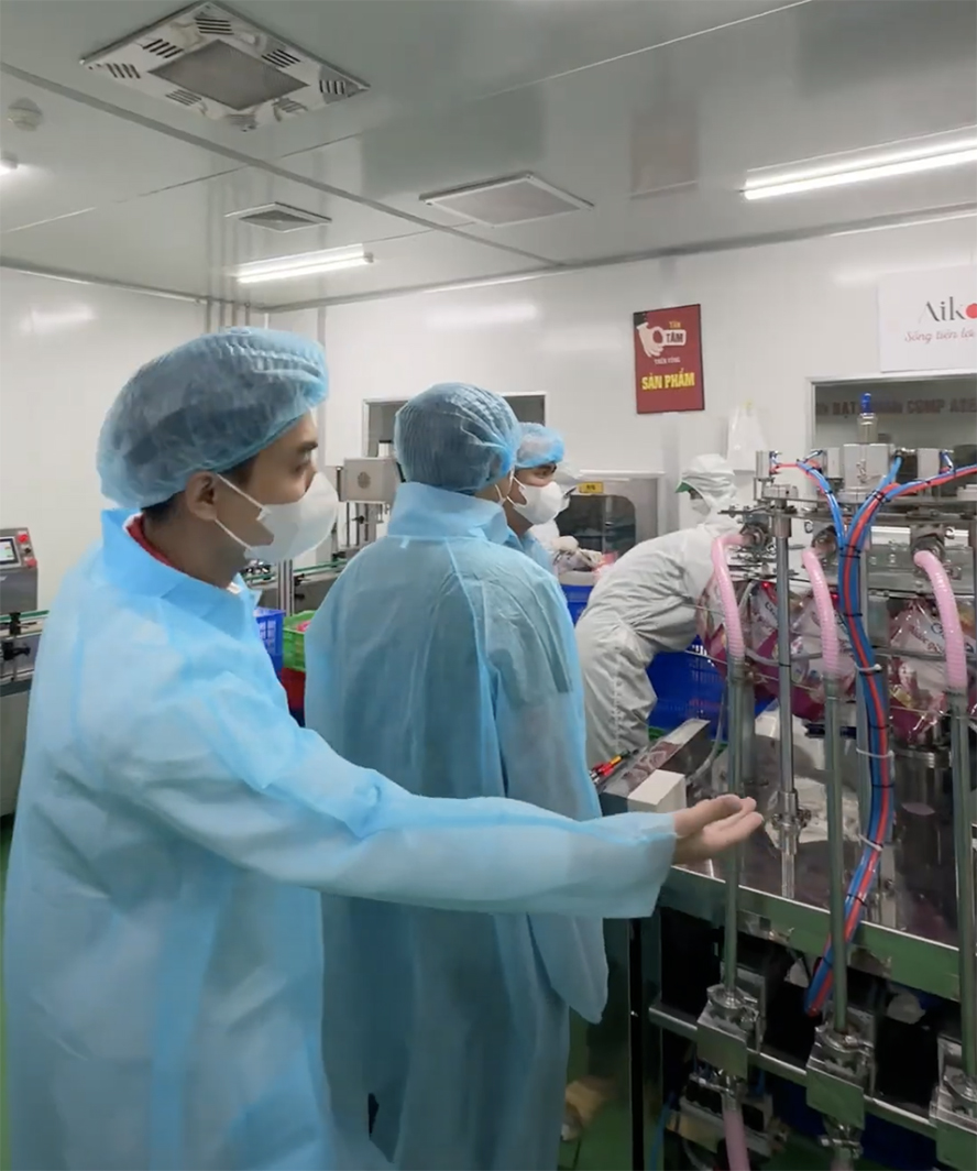 Mọi công đoạn sản xuất Nước giặt toả hương CleanZ đều được thực hiện theo quy trình khép kín và hiện đại.