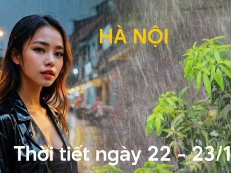 Chi tiết đợt khí lạnh gây mưa tại Hà Nội