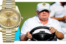 Thú chơi đồng hồ của ông Trump