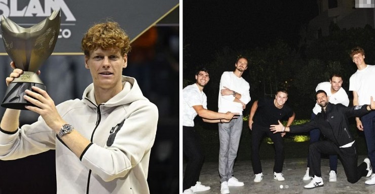 Sinner khẳng định anh là "Người đặc biệt nhất" ở đoạn phim quảng bá sự kiện