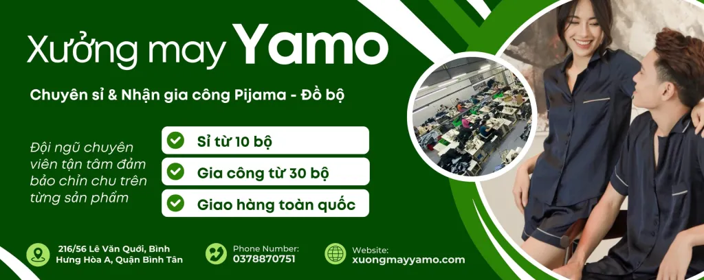 Xưởng Yamo - Chuyên sỉ quần áo mặc nhà cao cấp, giá tốt tại TP. HCM - 4