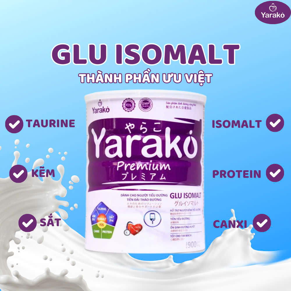 Sữa Yarako Glu Isomalt – Nguồn “dinh dưỡng vàng” cho sức khỏe - 1