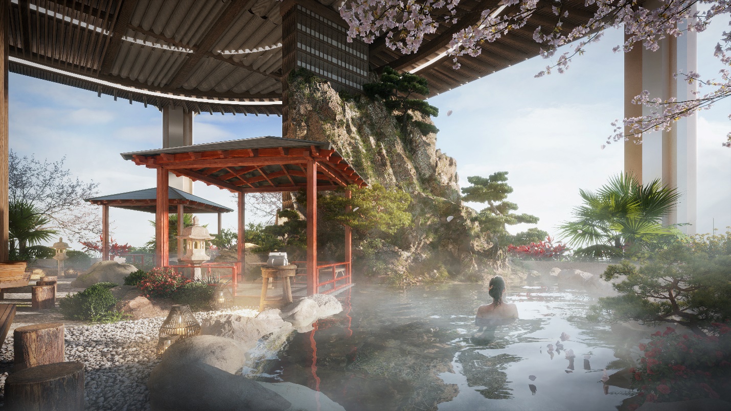 Tổ hợp khoáng nóng Sky Onsen lần đầu tiên xuất hiện tại Hải Phòng