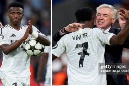 Bóng đá - Vinicius lập hat-trick giúp Real ngược dòng, Ancelotti muốn trao luôn Quả bóng vàng