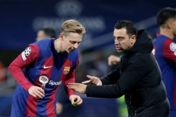 Bóng đá - Tin mới nhất bóng đá tối 23/10: Frenkie De Jong có thể theo chân Xavi tới MU