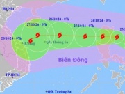 Tin tức trong ngày - Vì sao đặt tên là bão Trami, tên tiếng Việt là bão Trà Mi?