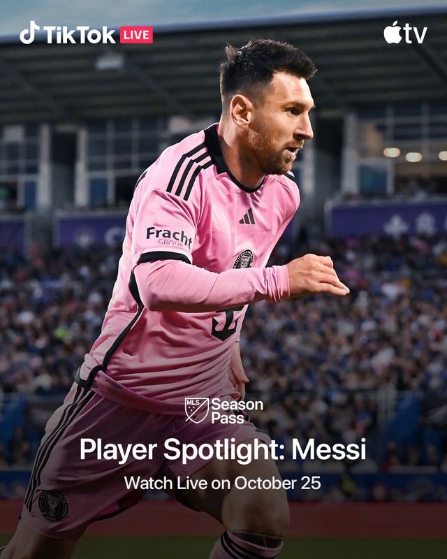 MLS và TikTok làm điều chưa từng có vì sức hút của Messi