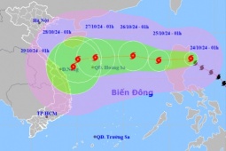 Tin tức trong ngày - Bão vào Biển Đông hôm nay, hướng di chuyển kỳ dị