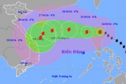 Tin tức trong ngày - Bão Trà Mi có thể tăng lên cấp 11