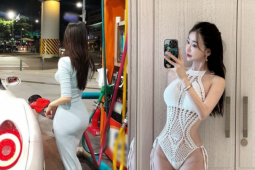 Bạn trẻ - Cuộc sống - Hình ảnh hiện tại của “hot girl đổ xăng” từng gây “bão” mạng