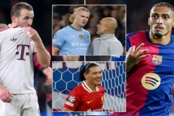 Nóng bảng xếp hạng Cúp C1: Liverpool - Man City vào top 3, Bayern "rơi tự do" vì Barca