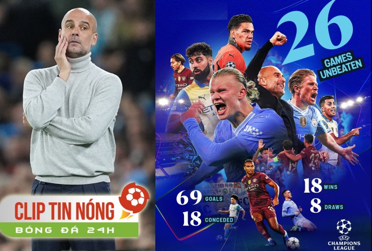 Man City thắng "5 sao", thiết lập kỷ lục bất bại mới ở Cúp C1 (Clip tin nóng) - 2