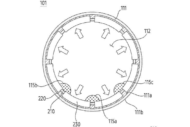 Nhẫn thông minh tương lai của Samsung sẽ có thể điều chỉnh kích thước.