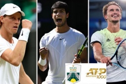 Lịch thi đấu tennis đơn nam giải Paris Masters 2024 mới nhất