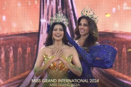 Trực tiếp Miss Grand International 2024: Tân Hoa hậu gọi tên người đẹp Ấn Độ