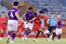 Video bóng đá Thể Công Viettel - Bình Dương: Người hùng Đức Chiến, tạm chiếm ngôi đầu (V League)