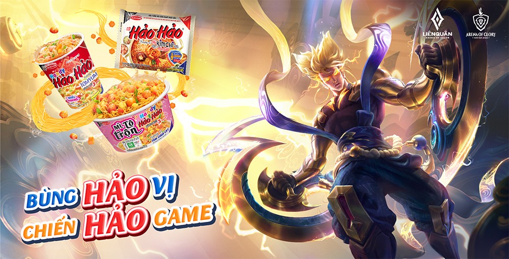 Bộ ba Hảo Hảo là lựa chọn tiếp lực “Chiến hảo game” của cả tuyển thủ lẫn người hâm mộ theo dõi giải đấu