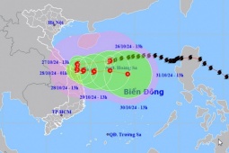 Tin tức trong ngày - Bão Trami giật cấp 15 lao thẳng vào Trung Trung Bộ, nhiều nơi mưa rất lớn