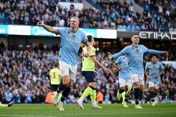 Bóng đá - Video bóng đá Man City - Southampton: Người hùng Haaland, tạm chiếm ngôi đầu (Ngoại hạng Anh)