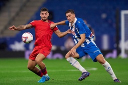 Bóng đá - Video bóng đá Espanyol - Sevilla: Siêu phẩm mở điểm (La Liga)