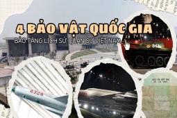 Chiêm ngưỡng 4 bảo vật quốc gia được lưu giữ trong Bảo tàng Lịch sử Quân sự Việt Nam