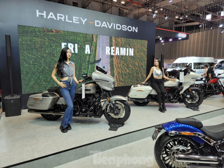 Khám phá mẫu mô tô Harley-Davidson tiền tỷ tại VMS 2024 - 2