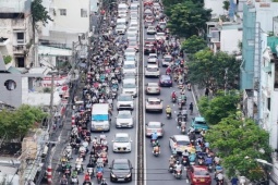 Những tuyến đường ùn tắc nhất TP HCM