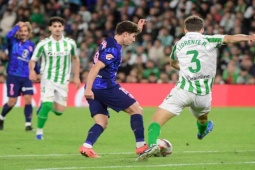 Video bóng đá Real Betis - Atletico Madrid: Đứt mạch bất bại vì bàn đá phản (La Liga)