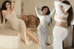 Cô gái diện váy “lưới đánh cá” gây sốt mạng xã hội Trung Quốc