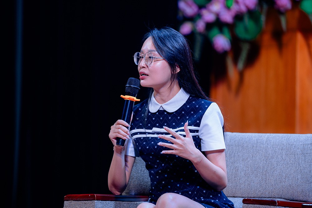 Diễn giả Lê Thị Thanh Hoa - Trưởng phòng Đào tạo Giáo viên IELTS ARENA