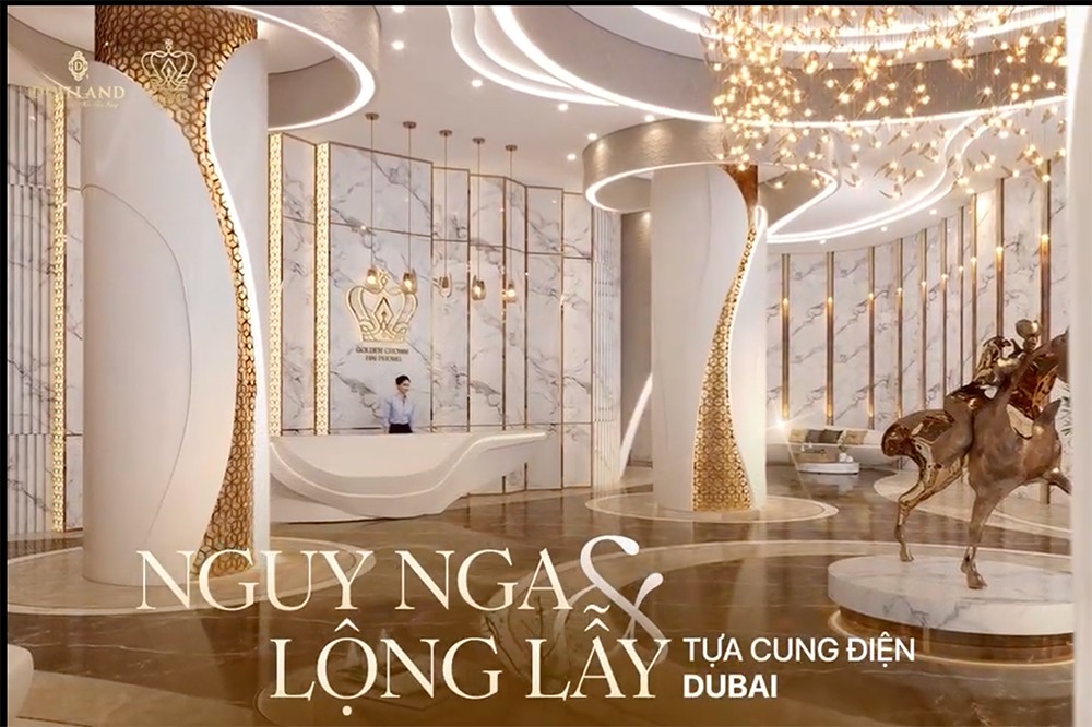 Golden Crown Hai Phong được chạm khắc tỉ mỉ từ kiến trúc mặt ngoài đến từng chi tiết vật liệu bàn giao.