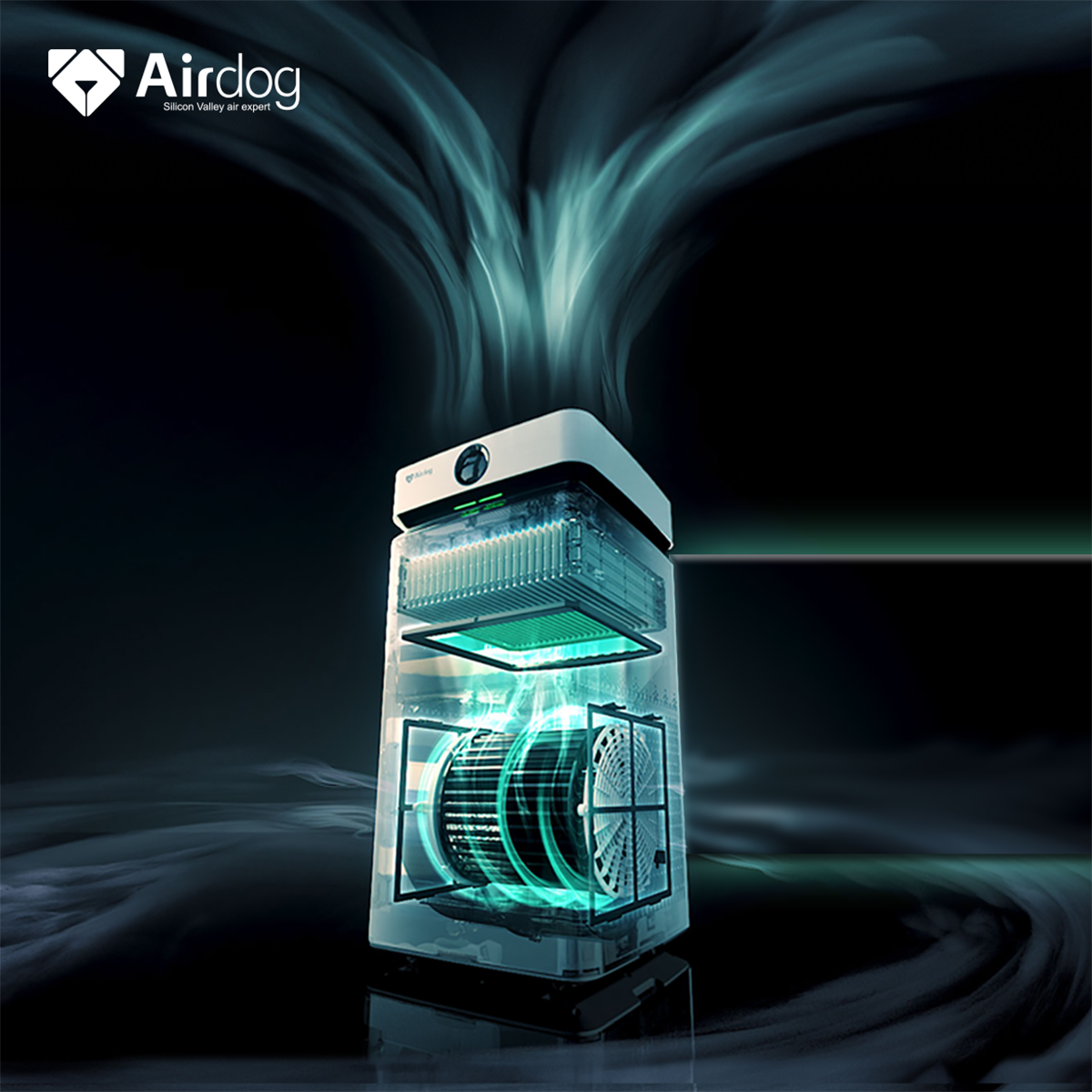Máy lọc không khí Airdog sử dụng công nghệ TPA độc quyền 
