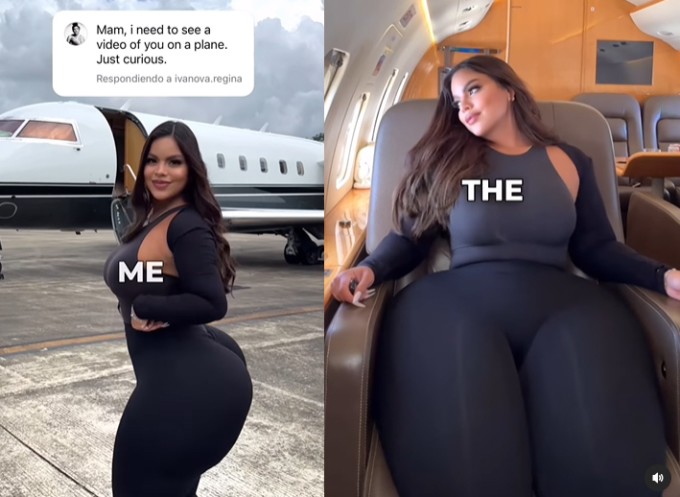 Gracie Bon cho biết việc thuê máy bay cá nhân là lựa chọn duy nhất.