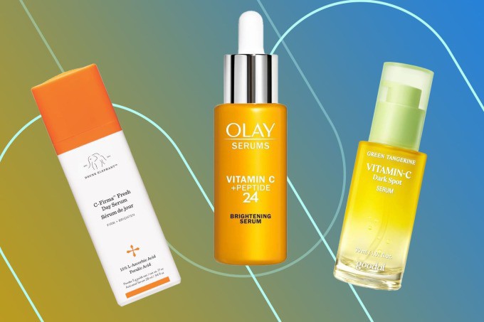 Dùng serum chứa vitamin C vào buổi sáng giúp giảm tác hại của tia UV lên da, làm chậm tốc độ lão hóa.