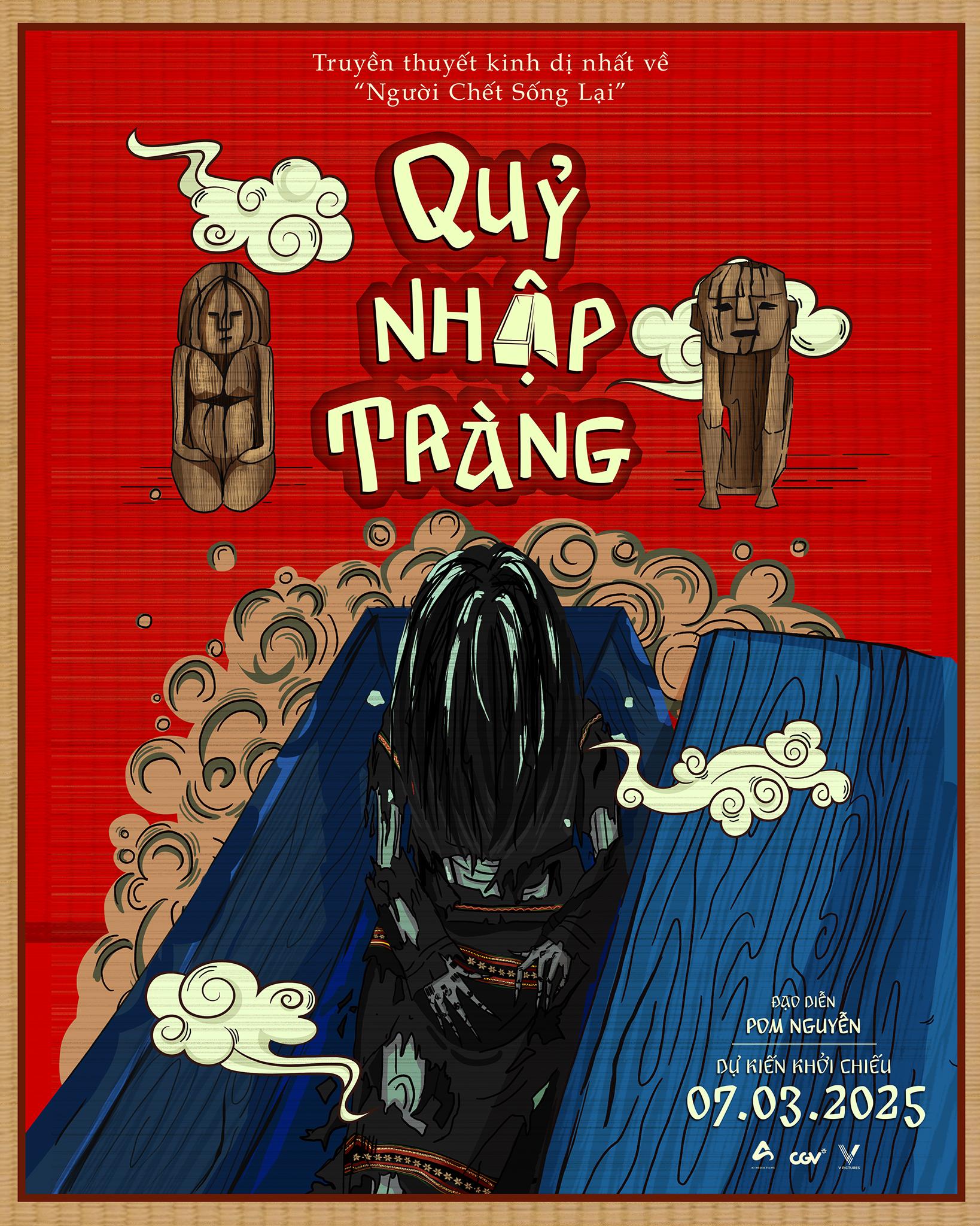 Poster “Quỷ nhập tràng” gây tò mò.