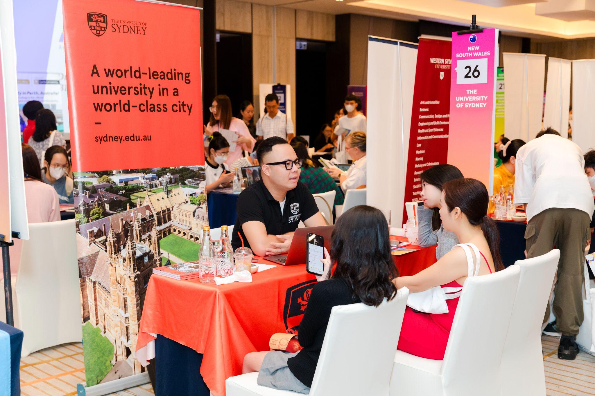 Sự kiện quy tụ đại diện 8 trường Đại học chất lượng nhất tại Úc