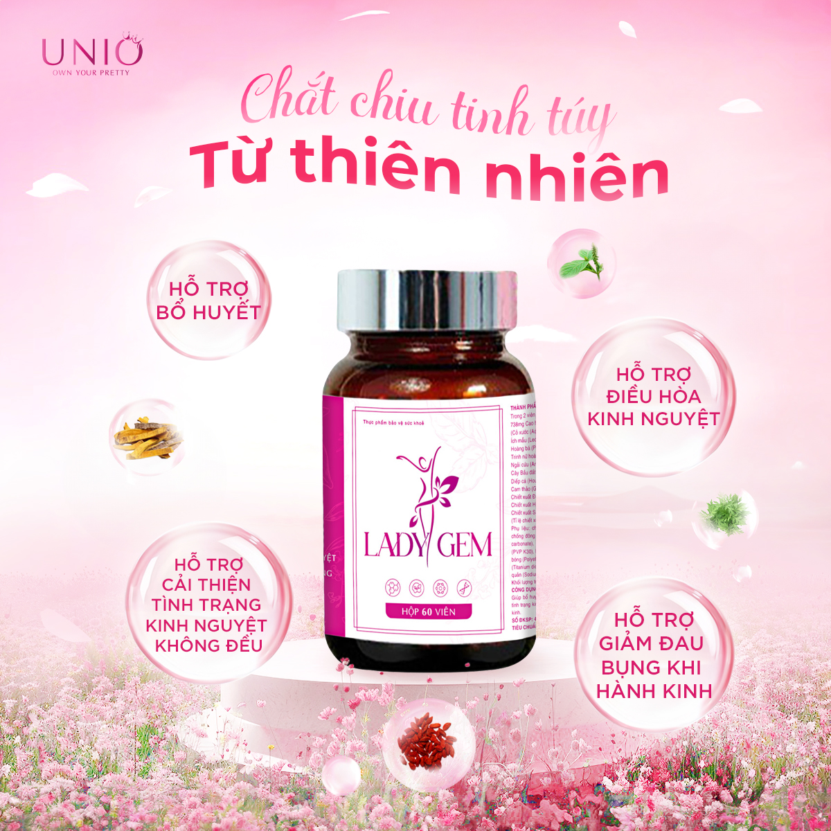 Công dụng của viên uống Lady Gem