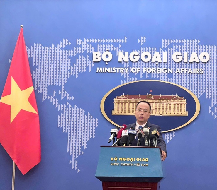 Phó phát ngôn Bộ Ngoại giao Đoàn Khắc Việt - Ảnh: NGỌC DIỆP