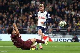 Bóng đá - Trực tiếp bóng đá Tottenham - Man City: Bissouma cứu thua trên vạch vôi (League Cup) (Hết giờ)