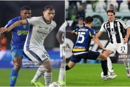 Vòng 10 Serie A: Inter Milan thắng dễ nhờ thẻ đỏ, Juventus vất vả kiếm 1 điểm