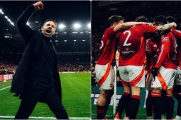 HLV Van Nistelrooy khiêm tốn nhận may mắn sau khi MU đại thắng Leicester