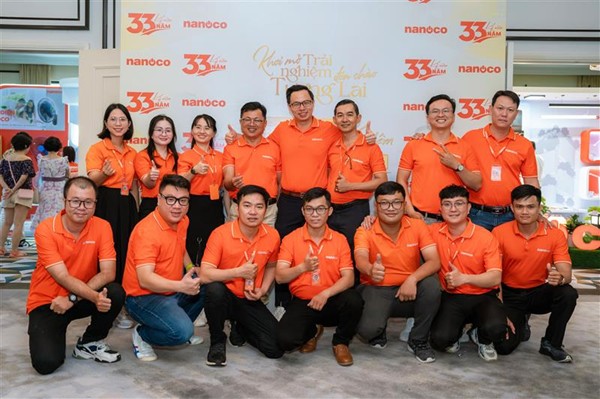 Đại diện Nanoco tại sự kiện