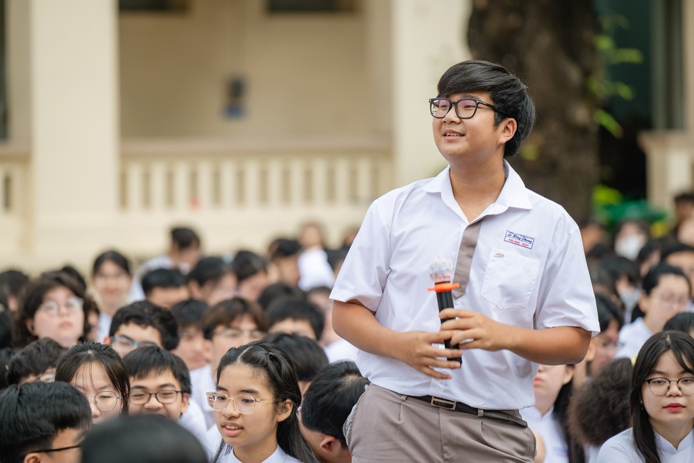 Hàng nghìn học sinh cả nước sôi nổi hưởng ứng cuộc thi Tiếng nói Xanh mùa 2 - 5